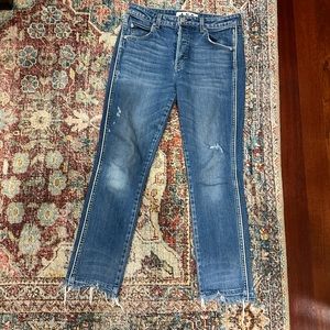 AMO jeans, babe old school.